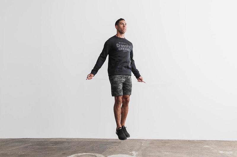 Black Nobull Crossfit Games<Sup>®</Sup> 2021 Crew Men's Hoodie | CA N1559W